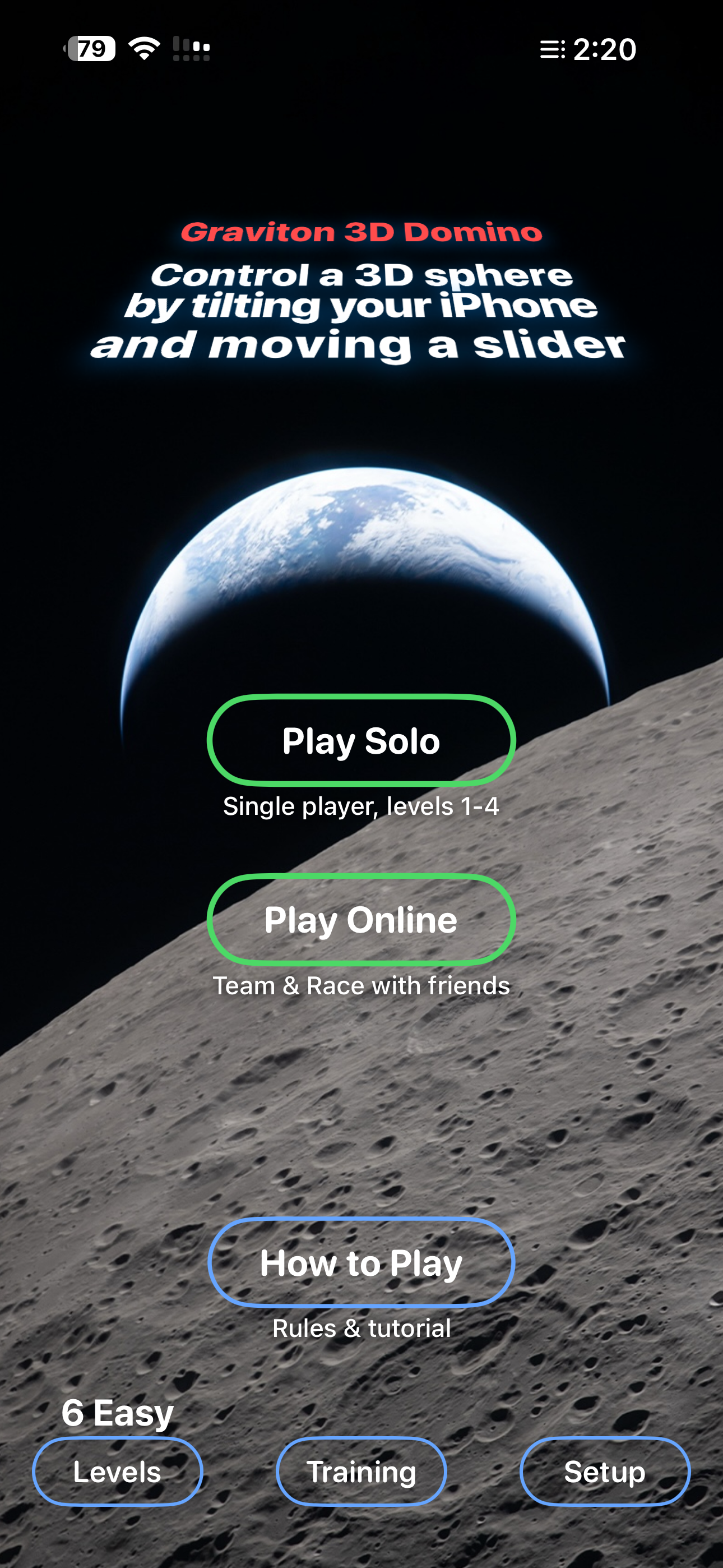 Graviton 3D Domino Screenshot 1