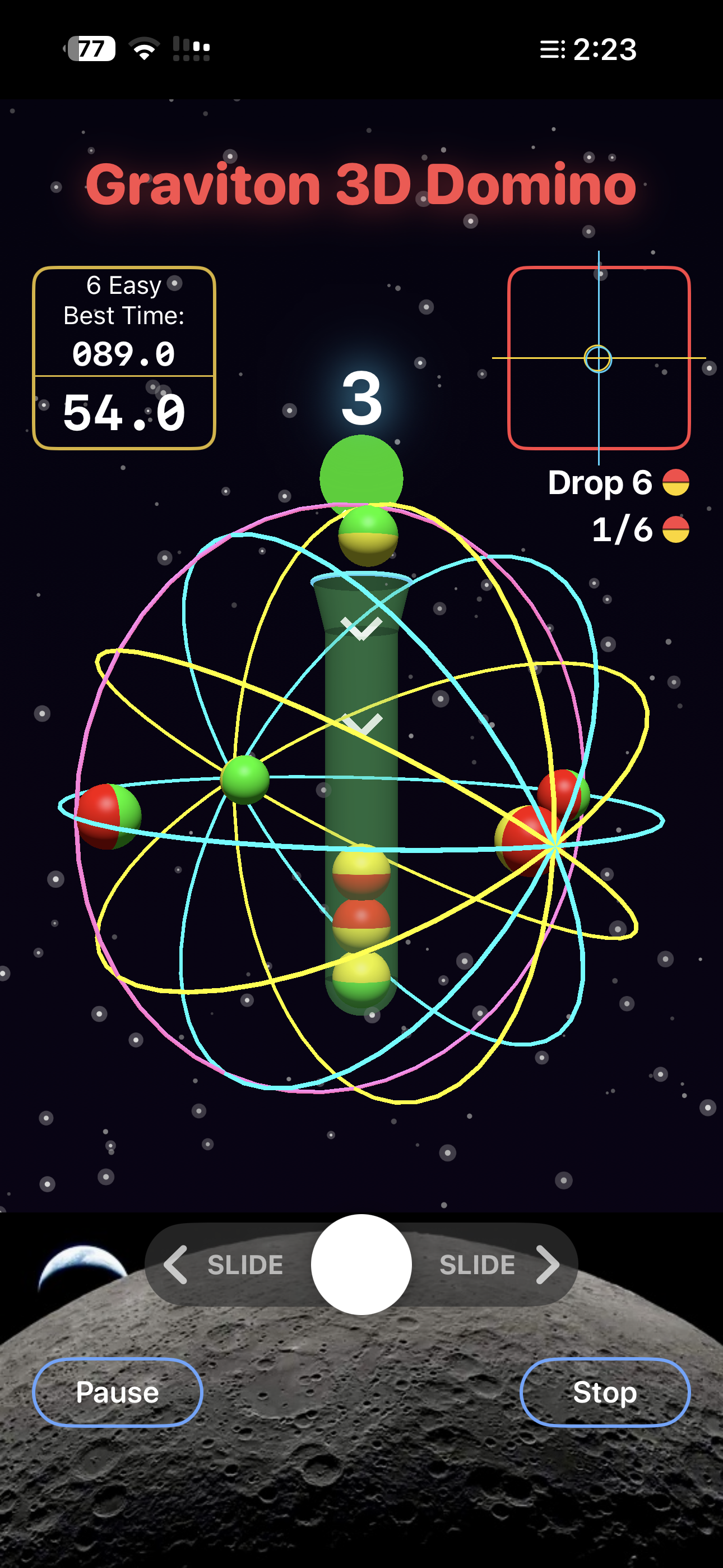 Graviton 3D Domino Screenshot 2